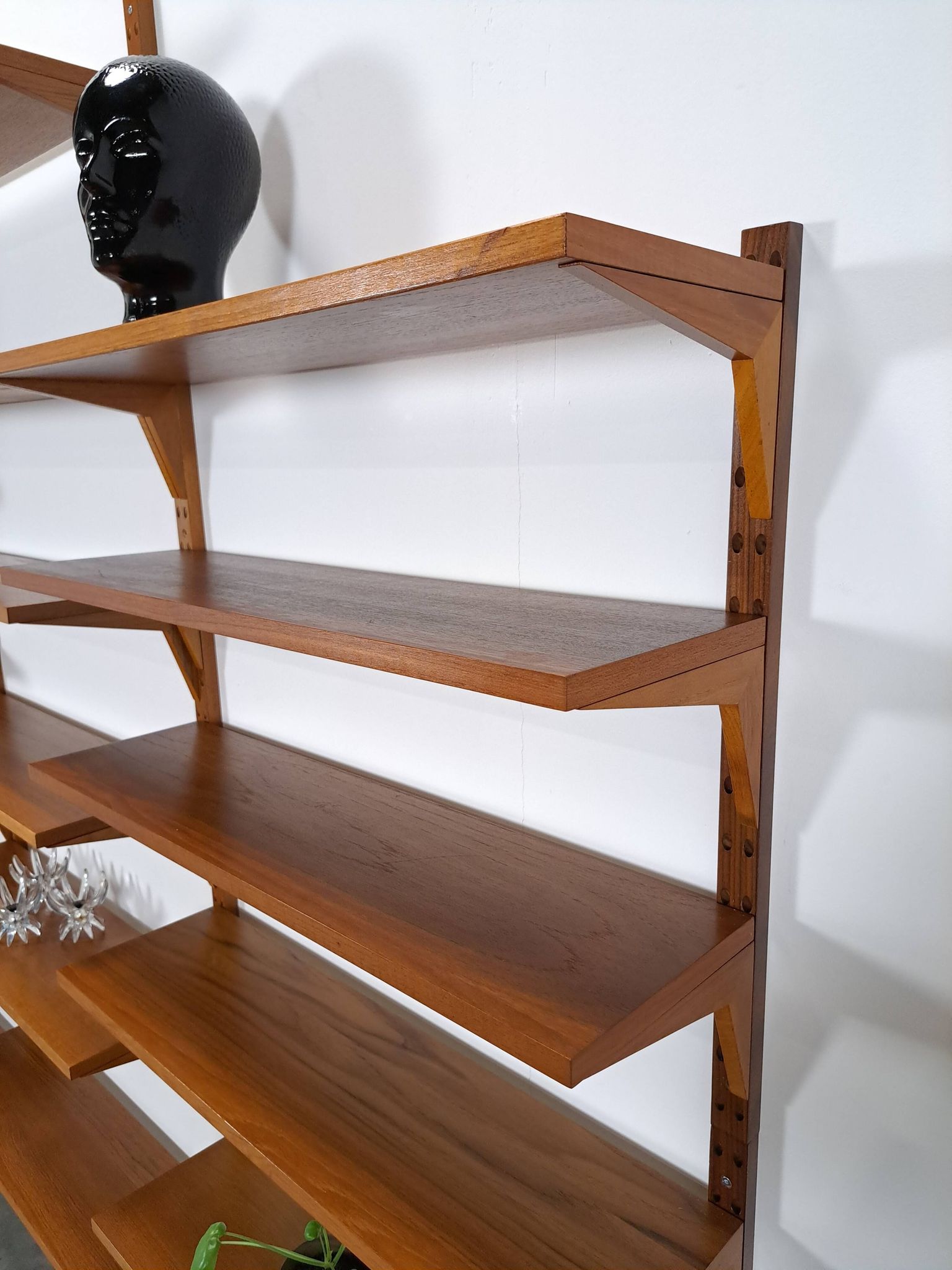 Deens Poul Cadovius Royal System modulair teak wandsysteem Cado