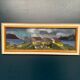 Original Swedish Oil On Panel – “Huts” By Bo Sjööberg