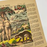 Images of Epinal "the creation of the world"