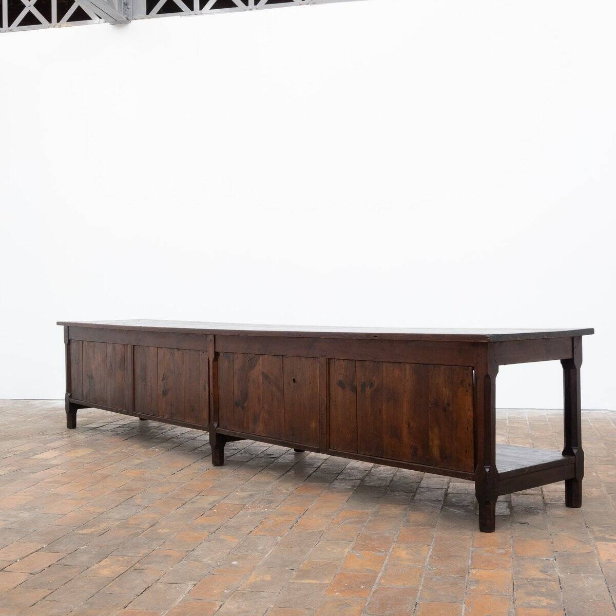 Grande table de drapier vintage, 1920