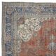 Vintage Handmade Turkish Wool Area Rug. Traditional One of a kind Large Carpet
