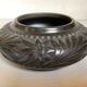 Black pottery catchall worked from Marginea, Romania.