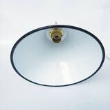 Antique enamelled sheet metal wall lights