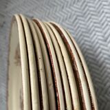 Flat plates iron earth hunting scene vieillard