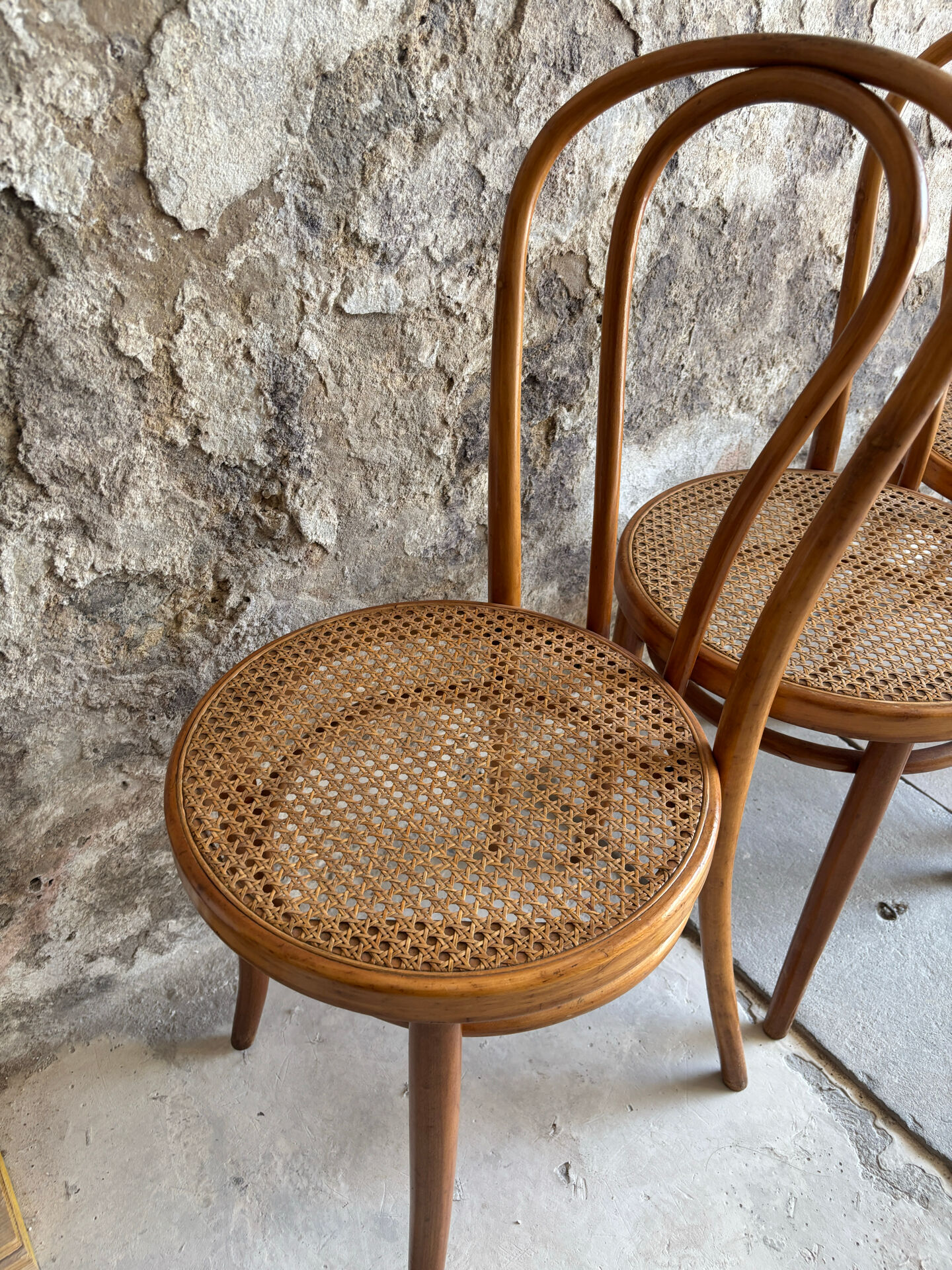 Set of Thonet chairs