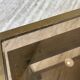 Brass coffee table attributed to Guy Lefevre for Maison Jansen