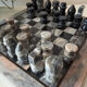 Onyx chess set