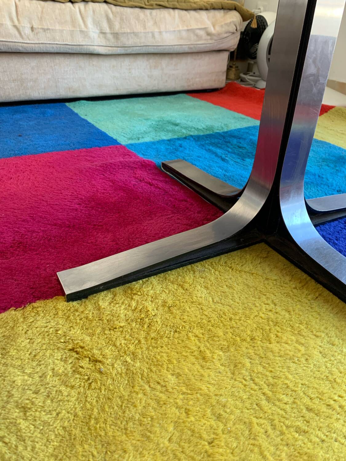 70s retractable coffee table