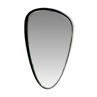 Miroir vintage 1960 rétroviseur asymétrique - 55 x 38 cm
