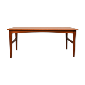 Table à manger extensible en teck Knud Andersen design vintage Knud Andersen