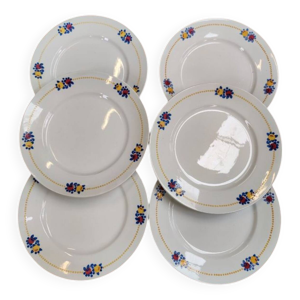 Ensemble 6 assiettes - villeroy
