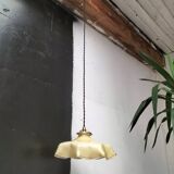 Opaline pendant light