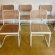 5 Cesca chairs by Marcel Breuer for Thonet