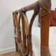 Vintage rattan bed from the 50s and 60s