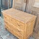 Commode de style Louis xv en merisier décapée