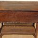 Old draining rack, chest, in solid oak