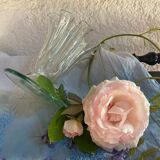 Vase en verre ancien original