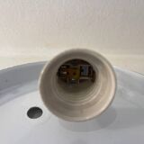 Molded glass ceiling light, 1970