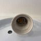 Molded glass ceiling light, 1970