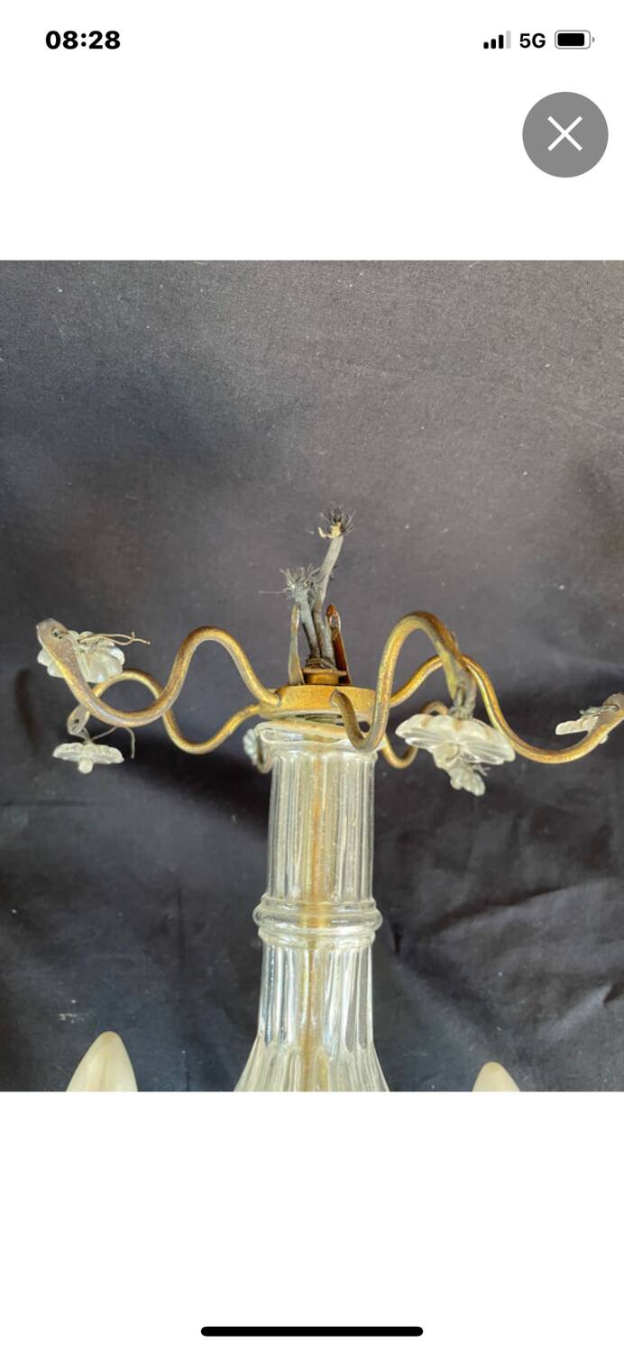 19th Century Tassel Chandelier