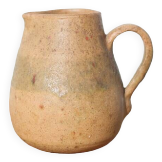 Vintage pitcher, vintage jug, pottery by campo piano orezza, corsican pottery, carafe, vase, kitchen