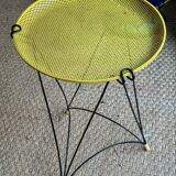 60s pedestal table