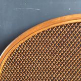 Headboard wicker rattan 140 cm