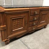 Vintage brutalist style sideboard 1950