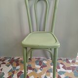 Chaise bistrot vert anglais