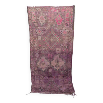 Boujad. tapis marocain vintage, 166 x 326 cm