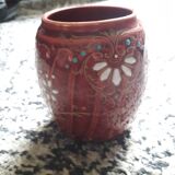 Art Deco slipware vase