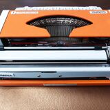 Olympia traveller orange luxury typewriter