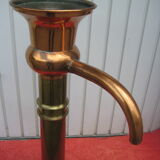 Copper fountain inside