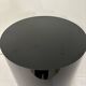 Side table, black melamine coffee table, 1970