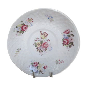 Plate Lebeuf and Millet et Cie porcelain XIX ème