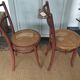2 chairs canned Josef Hoffmann