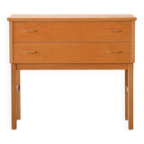 Scandinavian oak chest of drawers