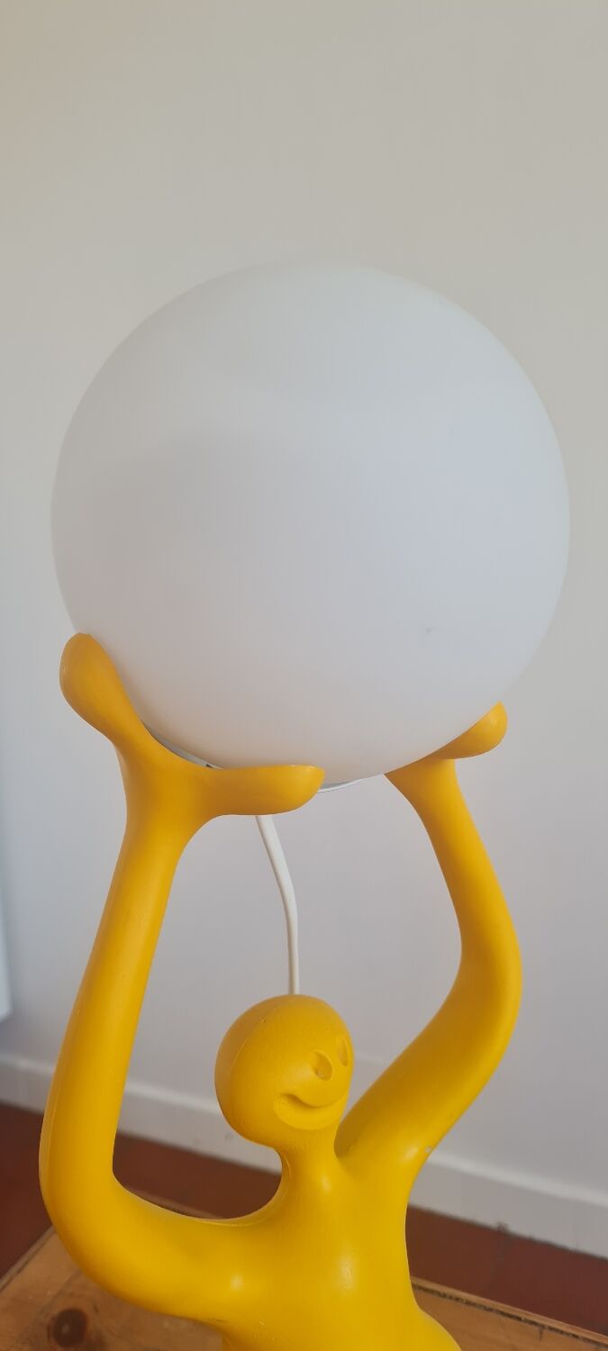 Smile lamp by ruggui italy 1990