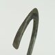 sculptural mid century modern brutalist iron CANDLE HOLDER 1960s 1970s