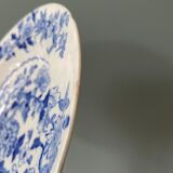 Set of 5 hollow plates and 1 flat plate John and William Ridgway, Opaque China, Dresden 1830