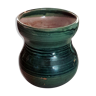 Zaire Malachite green ceramic vase