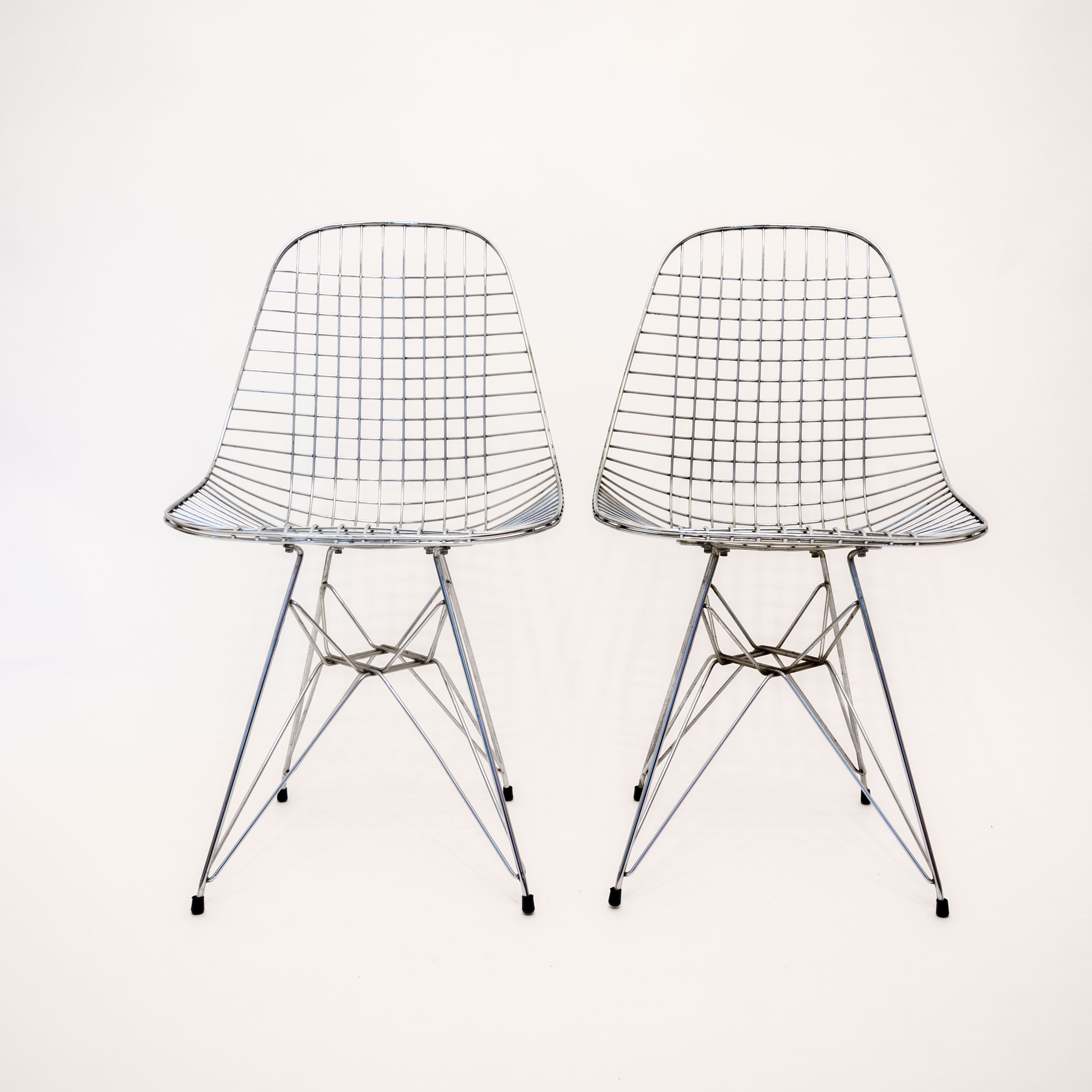 Set of 4 DKR chairs by Charles & Ray Eames for Herman Miller, year 50