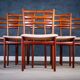 Vintage Mahogany Dining Chairs by Skovby Møbelfabrik, 1970s, Set of 6