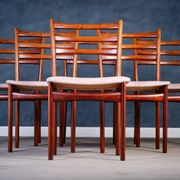 Vintage Mahogany Dining Chairs by Skovby Møbelfabrik, 1970s, Set of 6