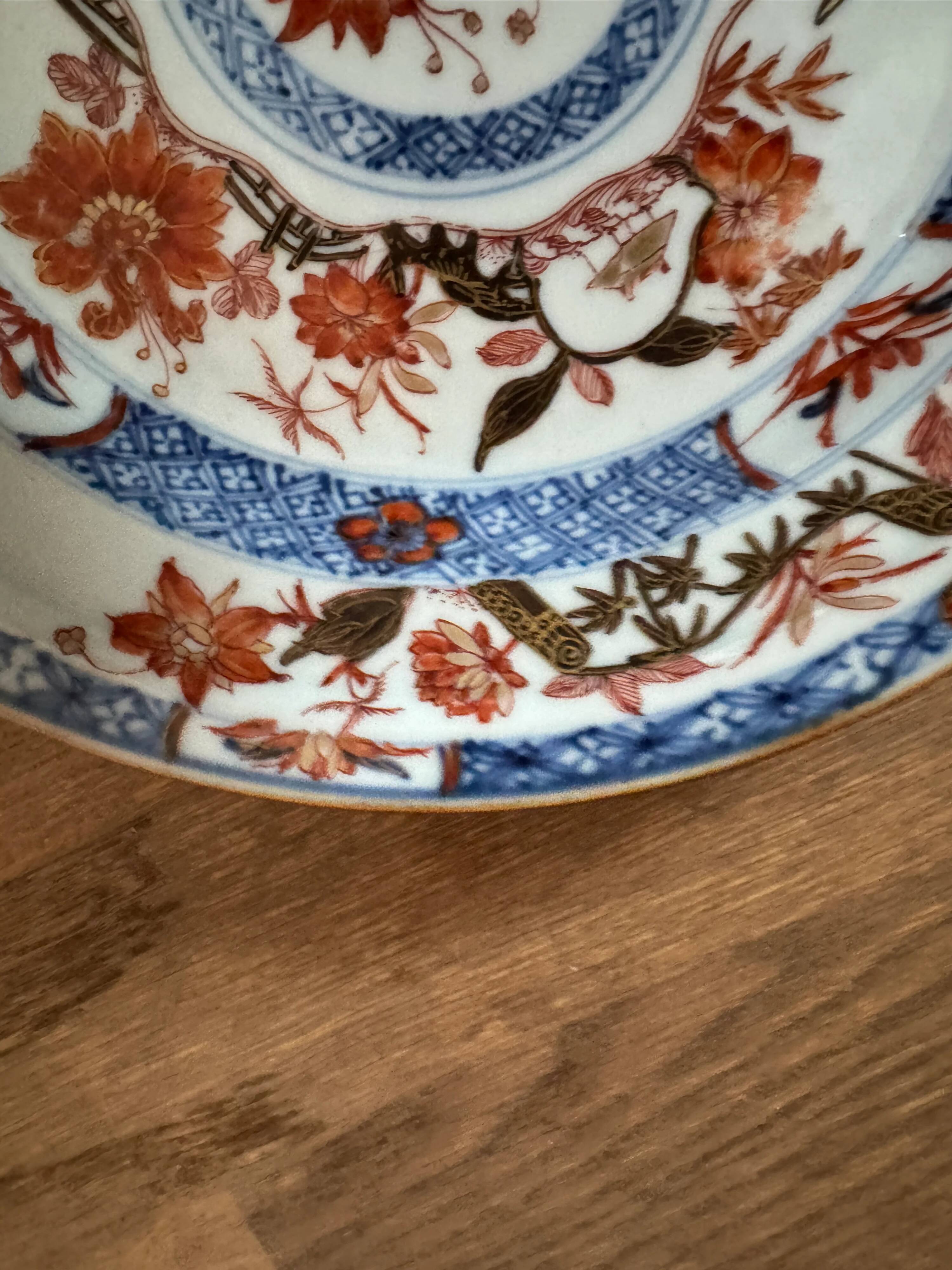 Chinese porcelain plate – Circa 1785