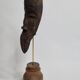 Antique African Dan Mahou passport mask with long beak, 19 cm