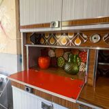 Formica and chrome sideboard 70s
