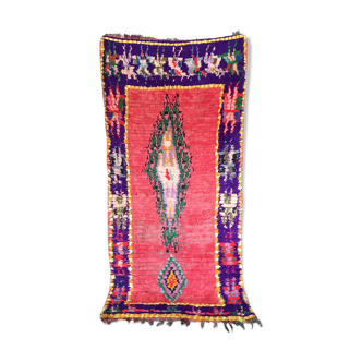 Boujaad vintage carpet 163x75cm
