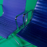 Set of 8 chairs model EA108 & EA107 by Charles and Ray Eales Vitra edition