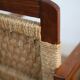 Pair of children's armchairs in rope, attributed to Audoux Minet.